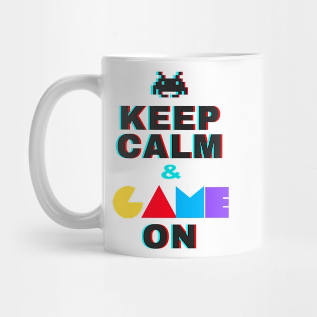 Keep calm & Game by Petites Choses